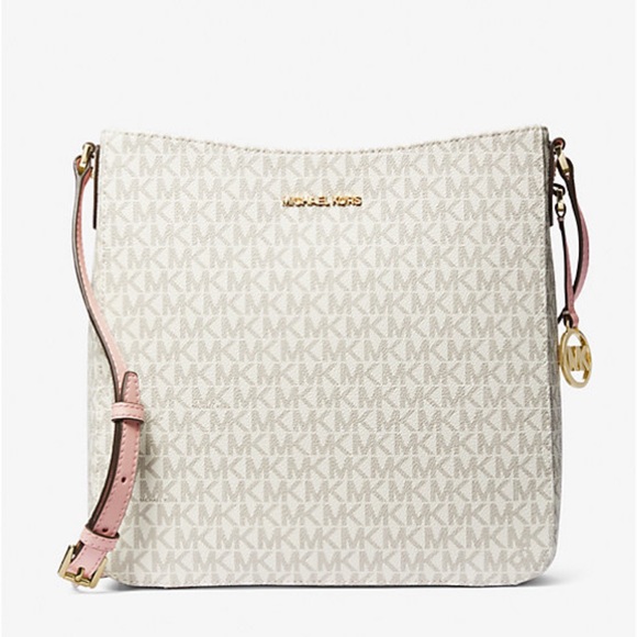 MICHAEL KORS
Jet Set Travel Large Logo Messenger Bag Vanilla Powder Blush Multi - Picture 16 of 16